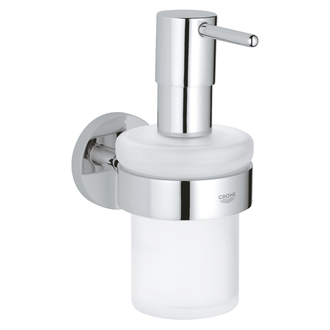 GR Distributeur de savon rond avec support